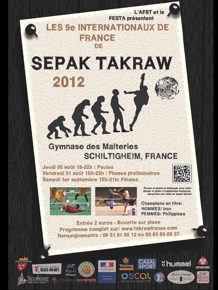 Affiche des Internationaux 2012